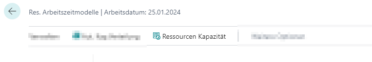 Ressourcenkapazität prüfen